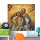 Seville - The detail of Holy Trinity paint Wall Mural