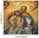 Seville - The detail of Holy Trinity paint Wall Mural