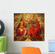 Seville - The Holy Trinity paint in Anunciacion church Wall Mural