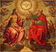Seville - The Holy Trinity paint in Anunciacion church Wall Mural