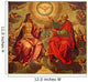 Seville - The Holy Trinity paint in Anunciacion church Wall Mural