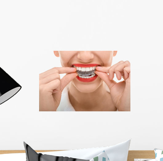 Wearing Orthodontic Silicone Trainer