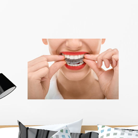 Wearing Orthodontic Silicone Trainer