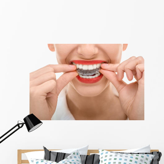 Wearing Orthodontic Silicone Trainer