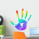 Rainbow Handprint Wall Decal