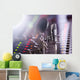 Studio Mischpult und Profi Mikrofon Wall Mural