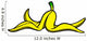 Banana Peel Wall Decal