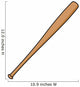Baseball Bat Wall Decal