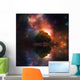 Night sky and tree Wall Mural