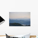 Early morning fog and cloud mountain Wall Mural