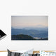 Early morning fog and cloud mountain Wall Mural