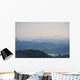 Early morning fog and cloud mountain Wall Mural