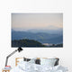 Early morning fog and cloud mountain Wall Mural