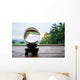 Glass ball in the sunlight Wall Mural
