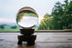 Glass ball in the sunlight Wall Mural