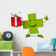 Happy Pharmaceutical Cross Wall Decal