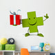 Happy Pharmaceutical Cross Wall Decal