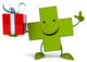 Happy Pharmaceutical Cross Wall Decal