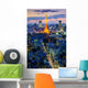 Tokyo city at night, Japan Wall Mural