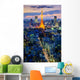 Tokyo city at night, Japan Wall Mural