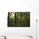  woodland view American holly tree foreground  Wall Mural