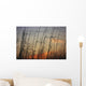 Tall grasses blowing wind twilight  Wall Mural