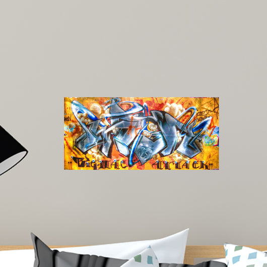 Cool Urban Art Wall Mural
