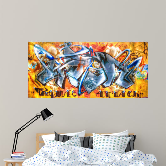 Cool Urban Art Wall Mural