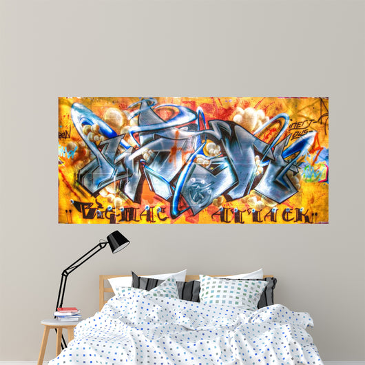 Cool Urban Art Wall Mural
