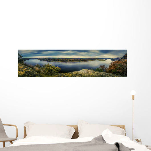 Wisconsin River Wall Mural