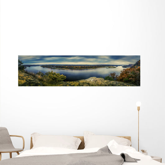 Wisconsin River Wall Mural