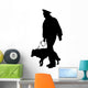 Police and dog Wall Decal