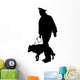 Police and dog Wall Decal