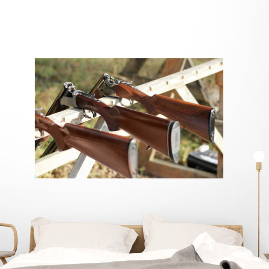 Skeet shooting Wall Mural