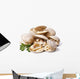 clams isolated on white background Wall Decal