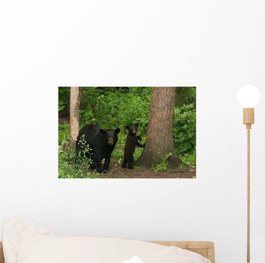 Mother and Child Wall Mural