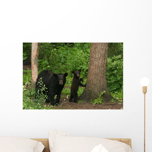 Mother and Child Wall Mural