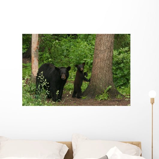 Mother and Child Wall Mural