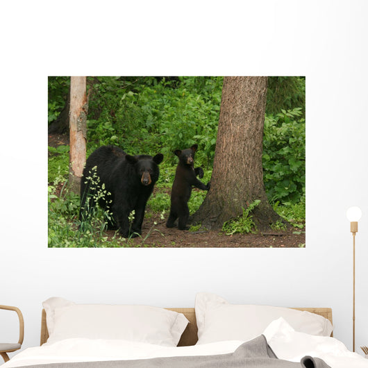 Mother and Child Wall Mural