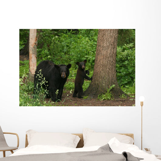 Mother and Child Wall Mural
