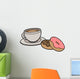Cafe Donuts and Coffee Wall Decal