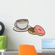 Cafe Donuts and Coffee Wall Decal