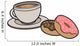 Cafe Donuts and Coffee Wall Decal