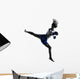 Woman Boxer Boxing Kickboxing Wall Decal