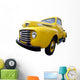 Vintage Yellow Truck Wall Decal
