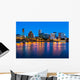 Portland Oregon Night Wall Decal