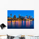 Portland Oregon Night Wall Decal