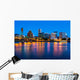 Portland Oregon Night Wall Decal