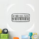 Music keyboard Wall Decal