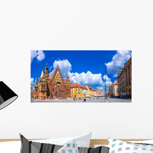 City Hall in Wroclaw Wall Mural